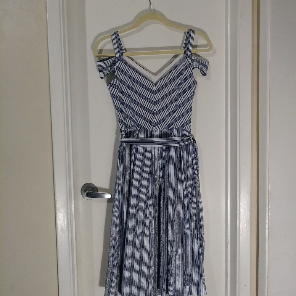 White House Black Market Off Shoulder Dress